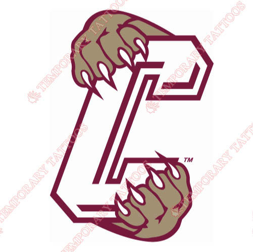 Charleston SC Cougars Customize Temporary Tattoos Stickers NO.4126